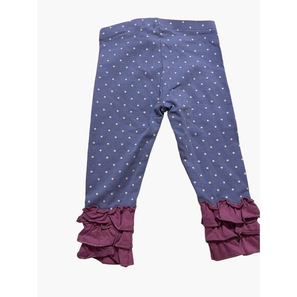 Matilda Jane Leggings Purple Polka Dot Infant Girls Size 6-12 months New with Ta - Picture 3 of 4